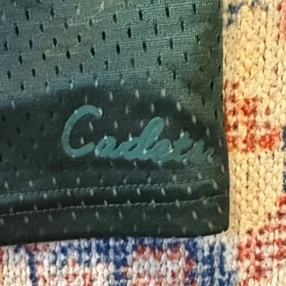 Cadets Check Out Mesh Shorts in Green SZ 12/14 (28-31” Waist) NWT boys - Picture 4 of 4